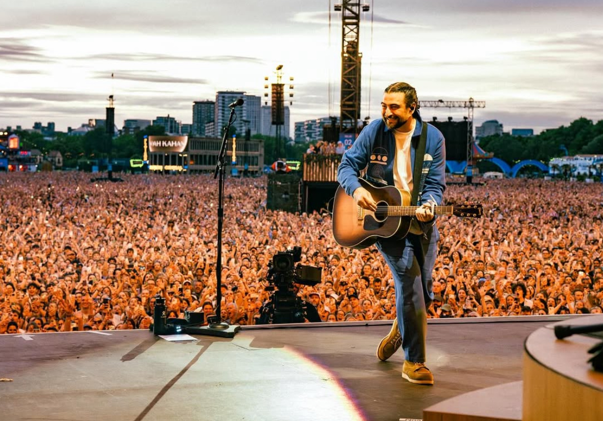 Noah Kahan at BST Hyde Park (Pooneh Ghana)